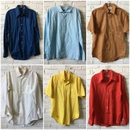 Mens Vintage Shirt (solid color) by the bundle-ON BACKORDER